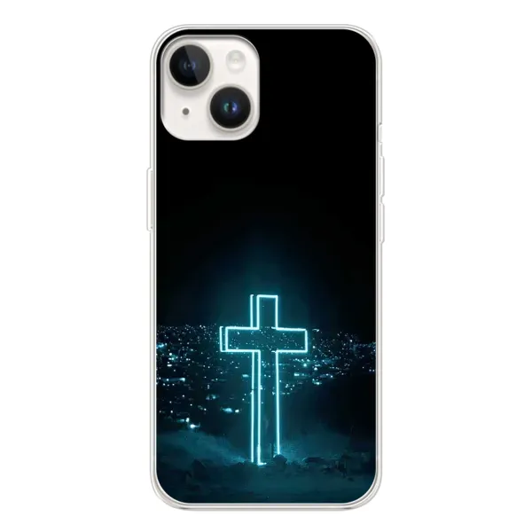 Чохол з принтом «Хрест і місто» для TECNO Spark Go 1