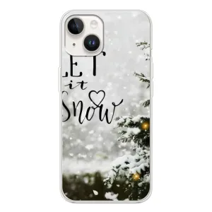 Новогодние, Праздничные Чехлы для Tecno Spark Go 1 - 2024 год (Let it snow)