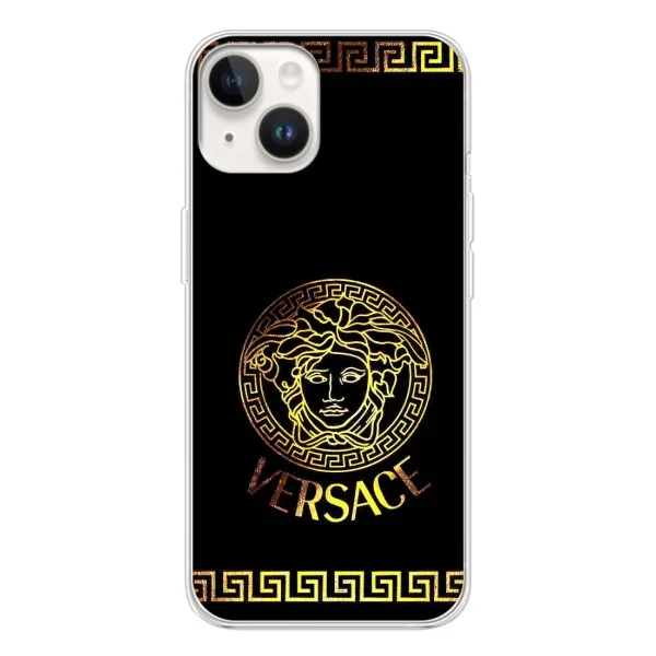 Чохол з принтом «Logo Versace» для TECNO Spark Go 1