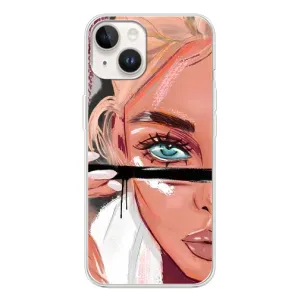 Чехол с печатью для Tecno Spark Go 1 - (Мода) (AlphaPrint) (Макияж)