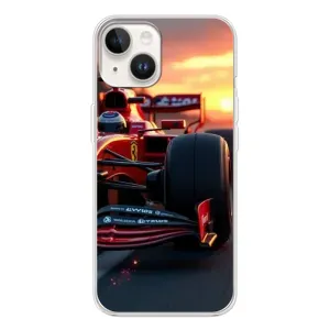 Чехол Формула1 на Tecno Spark Go 1 (Макларен на закате)