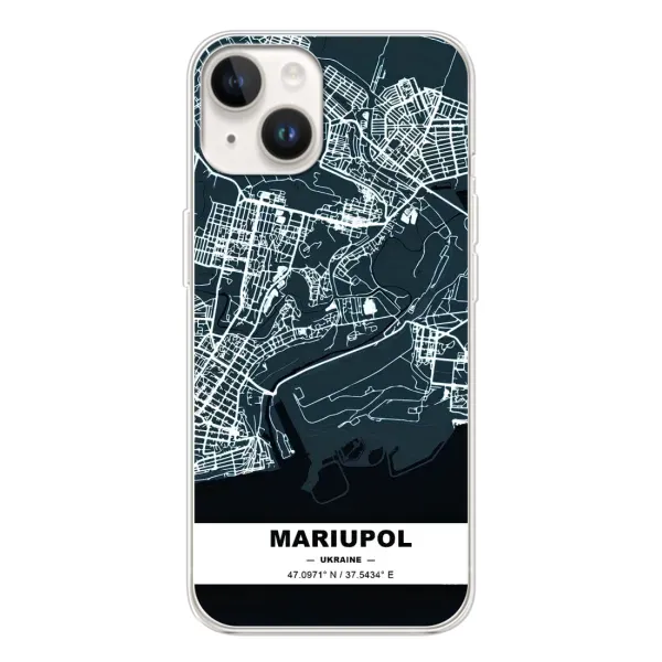 Чохол з принтом «Маріуполь» для TECNO Spark Go 1