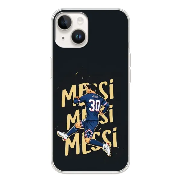 Чехол с принтом «Messi ПСЖ» для TECNO Spark Go 1