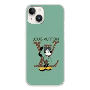 Чехлы Луи Витон для Tecno Spark Go 1 (AlphaPrint - LOUIS VUITTON) (Микки Маус LV)