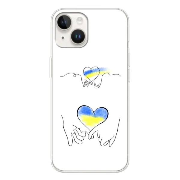 Чохол з принтом «Мир Україні» для TECNO Spark Go 1