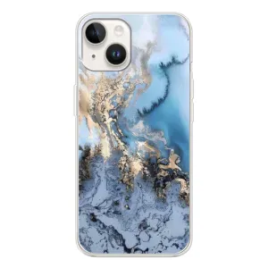 Мраморный чехол на Tecno Spark Go 1 (VPrint) (Нежный мрамор)