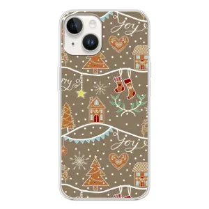 Новогодние, Праздничные Чехлы для Tecno Spark Go 1 - 2024 год (Новогодние пряники)