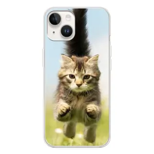 Чохли з Котиками для Tecno Spark Go 1 (VPrint) (Прижок кота)