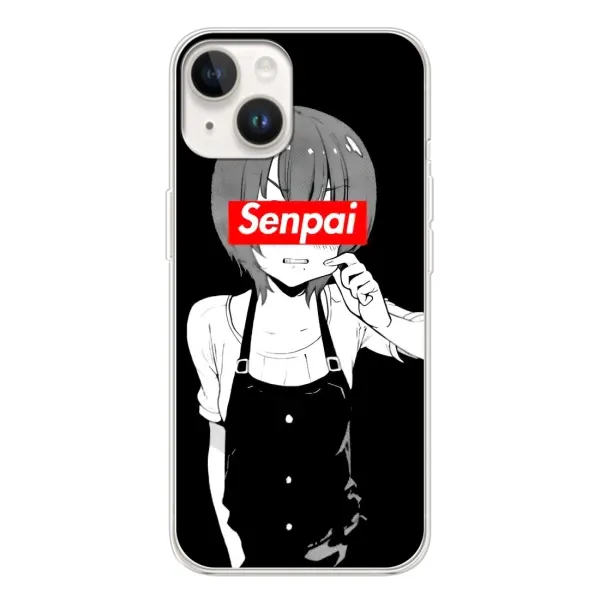 Чехол с принтом «Senpai» для TECNO Spark Go 1 Чехол с принтом «Senpai» для TECNO Spark Go 1