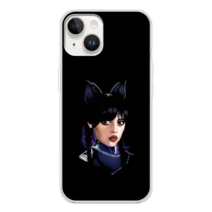 Чехлы Венсдей на Tecno Spark Go 1 Уэнсдей (AlphaPrint)