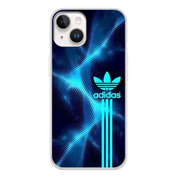 Чехол с принтом «Синий Адидас» для TECNO Spark Go 1