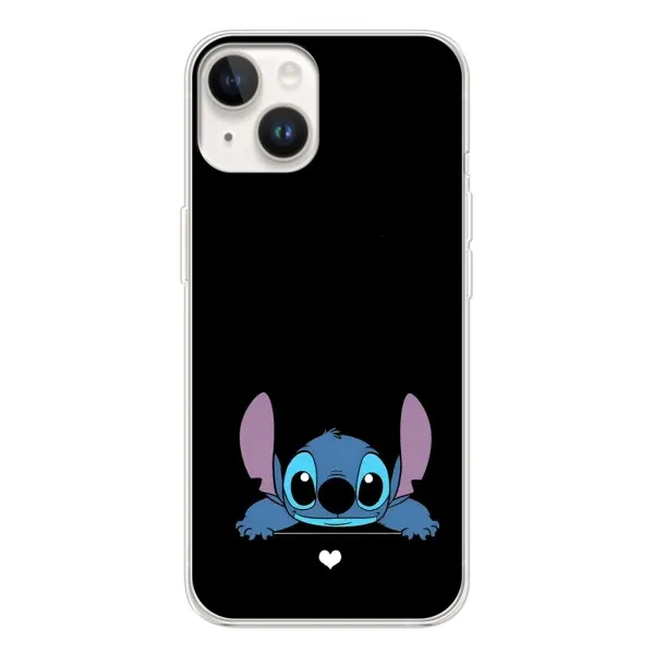 Чехол с принтом «Стич на черном» для TECNO Spark Go 1 Чехол с принтом «Стич на черном» для TECNO Spark Go 1
