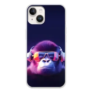 Чохол з Мавпами Tecno Spark Go 1 - (AlphaPrint) (Стильна мавпа)