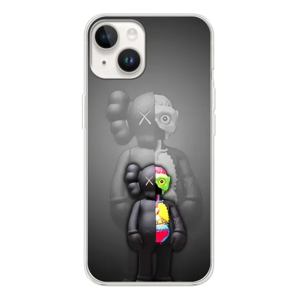 Чехол с принтом «Тело Bearbrick» для TECNO Spark Go 1