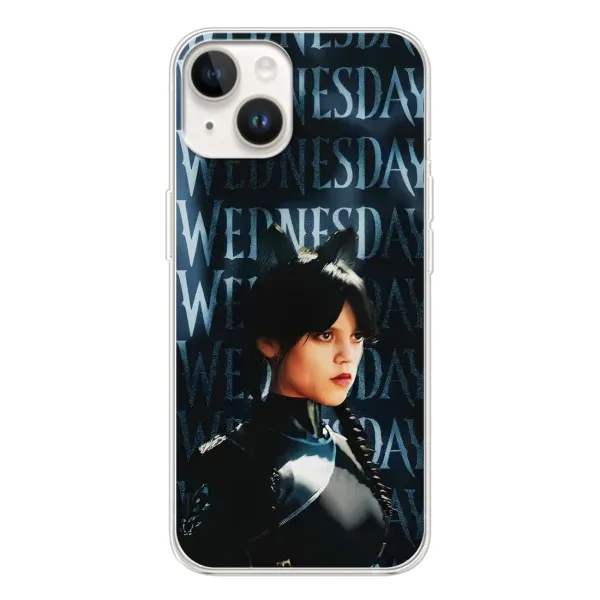 Чехол с принтом «Уэнздей кошка» для TECNO Spark Go 1