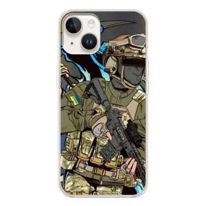 Чехлы с картинкой ЗСУ для Tecno Spark Go 1 (AlphaPrint)