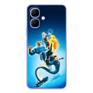 Чехол с принтом Фантастическая четверка для Tecno Spark Go 2 (Герои Фантастическая Четверка)