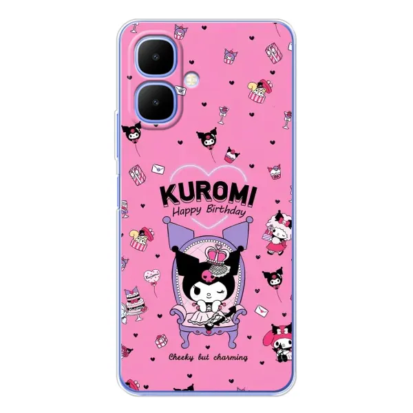 Чехол с принтом «KUROMI» для TECNO Spark Go 2