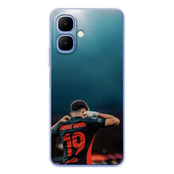Чехол с принтом «Ламин 19» для TECNO Spark Go 2