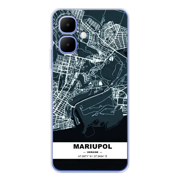 Чехол с принтом «Мариуполь» для TECNO Spark Go 2