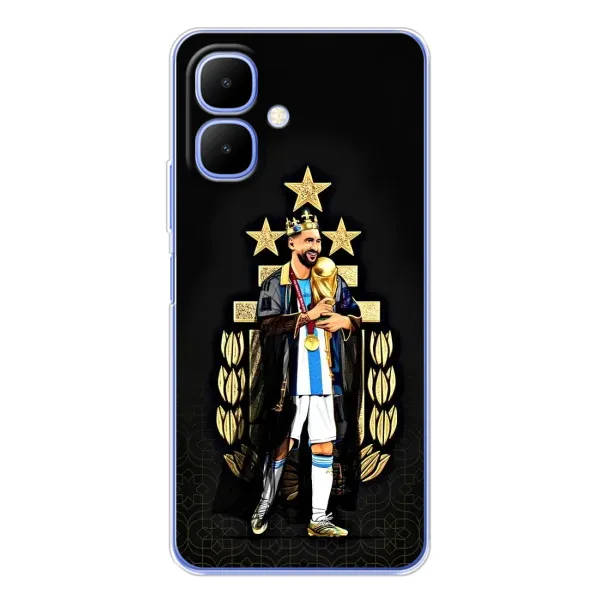 Чохол з принтом «Мессі Король» для TECNO Spark Go 2 Чохол з принтом «Мессі Король» для TECNO Spark Go 2
