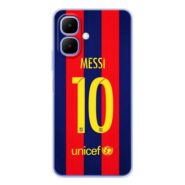 Чохол з принтом «Messi Barca 10» для TECNO Spark Go 2