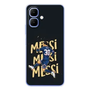 Чохли для Tecno Spark Go 2 (Leo чемпіон) (AlphaPrint) (Messi ПСЖ)