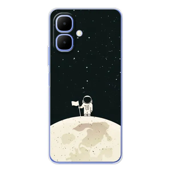 Чохол з принтом «На місяці» для TECNO Spark Go 2