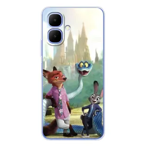 Чохол Зоотрополіс на Tecno Spark Go 2 (Герої мультфільму Зоотрополіс)