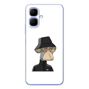 Чохли з Мавпами NFT для Tecno Spark Go 2 (AlphaPrint) (мавпа NFT Adidas)