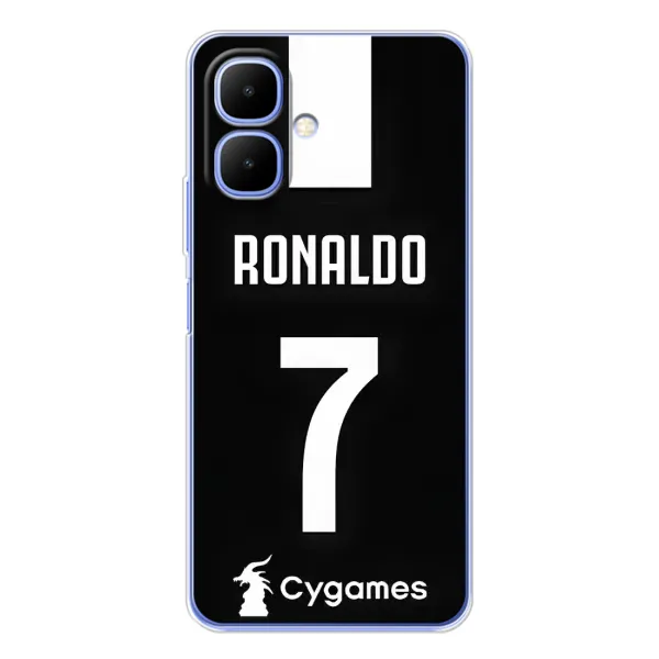 Чехол с принтом «RONALDO 7» для TECNO Spark Go 2