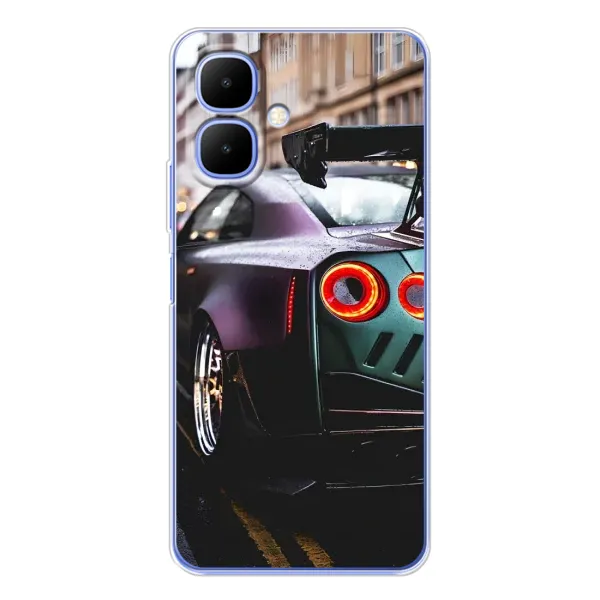 Чехол с принтом «Тачка» для TECNO Spark Go 2