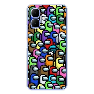 Чехол Амонг Ас для Tecno Spark Go 2 (AlphaPrint) (Убит)