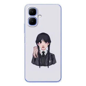 Чохли Венсдей на Tecno Spark Go 2 Уенсдей (AlphaPrint) (Венздей і Річ)