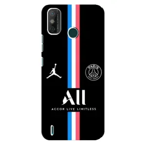 Чехлы PSG для TECNO Spark GO (2020) (AlphaPrint) (футболка ПСЖ)