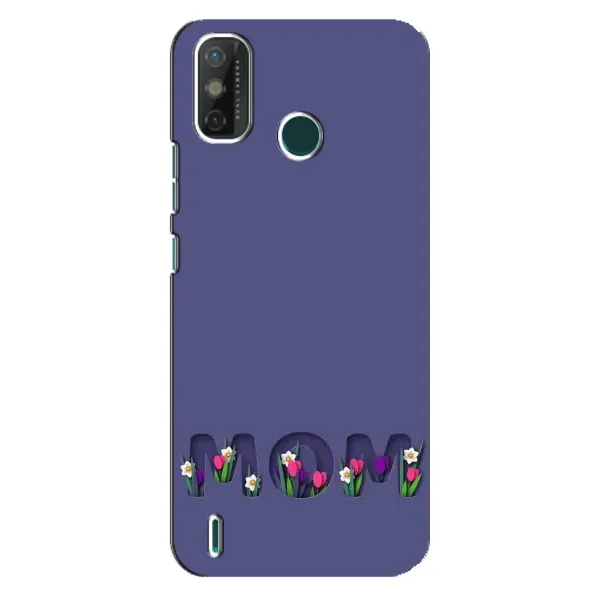 Чехол с принтом «Мама в цветах» для TECNO Spark GO (2020)