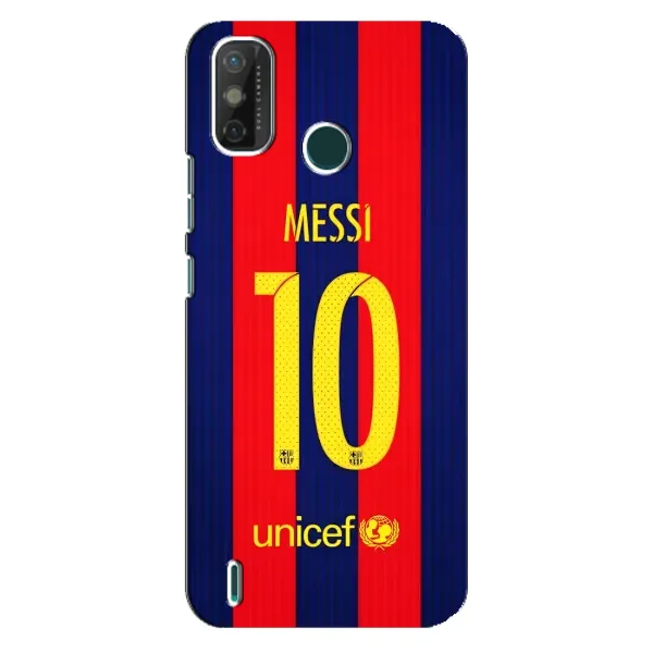 Чехол с принтом «Messi Barca 10» для TECNO Spark GO (2020)