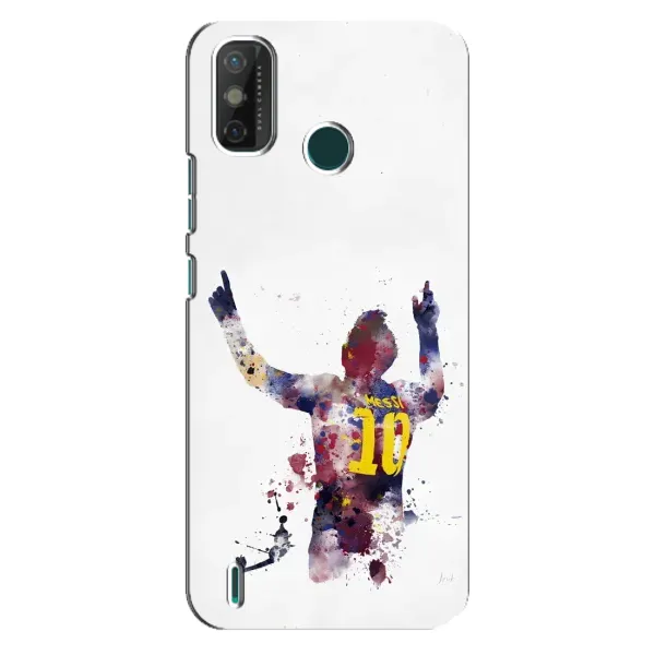 Чехол с принтом «Messi Barca» для TECNO Spark GO (2020)