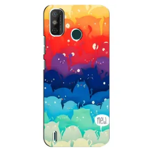 Чехол с принтом «Mew» для TECNO Spark GO (2020)