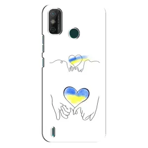 Чехол для Патриота Украины TECNO Spark GO (2020) - (AlphaPrint) (Мир Украине)