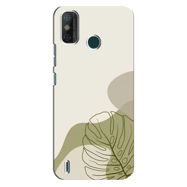 Чехол с принтом «Зеленая монстера дизайн» для TECNO Spark GO (2020)