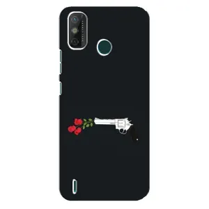 Чехлы (ART) Цветы на TECNO Spark GO (2020) (VPrint) (Неожиданные цветы)