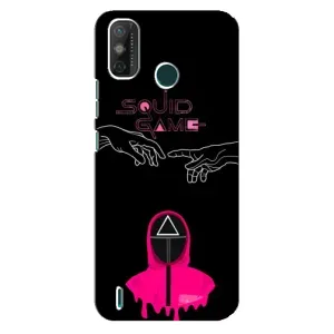 Чехол Гра в кальмара для TECNO Spark GO (2020) (Минимализм Игра кальмара)