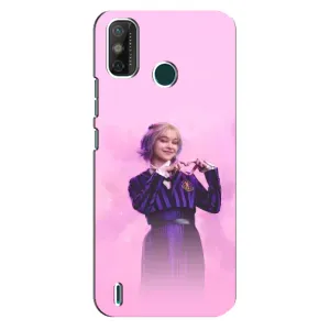 Чехол с дизайном Венздей 2 на TECNO Spark GO (2020) (Яркая Энид Уэнздей)