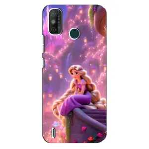 Чехол Рапунцель для TECNO Spark GO (2020) (Рапунцель в замке)