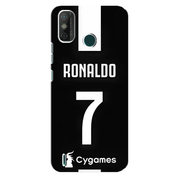 Чохол з принтом «RONALDO 7» для TECNO Spark GO (2020)