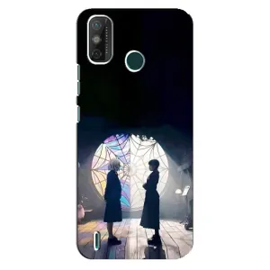 Чехлы Венсдей на TECNO Spark GO (2020) Уэнсдей (AlphaPrint) (Уэнздей и Инид)