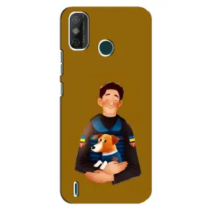 Чехлы с картинкой собаки Патрон для TECNO Spark GO (2020) (AlphaPrint) (ЗСУ Патрон)