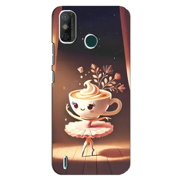 Чохол з принтом «Балерина капучина» для TECNO Spark GO (2021)
