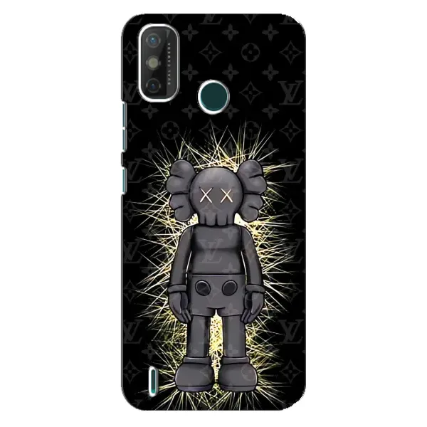 Чохол з принтом «Bearbrick LV» для TECNO Spark GO (2021)